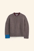 CONTRAST KNIT SWEATER LIMITED EDITION