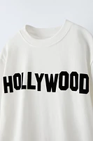 FLOCKED HOLLYWOOD ® T-SHIRT