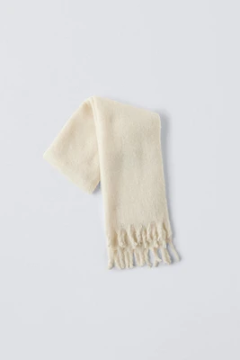 FRINGED LARGE SCARF