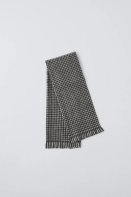 GINGHAM SOFT TOUCH SCARF