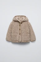 FLEECE HOODIE JACKET