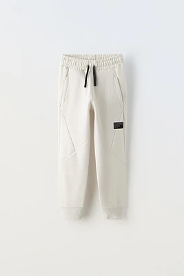 SEAMED PLUSH PANTS