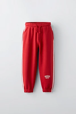 JOGGING PANTS WITH BANDS