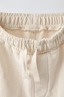 PLUSH SHORTS WITH BANDS