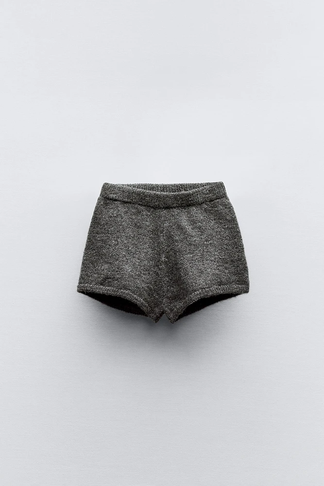 KNIT SHORTS