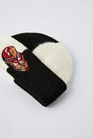 MCQUEEN CARS © DISNEY EMBROIDERED KNIT HAT