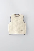 “LOVE” KNIT VEST