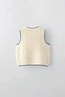 “LOVE” KNIT VEST