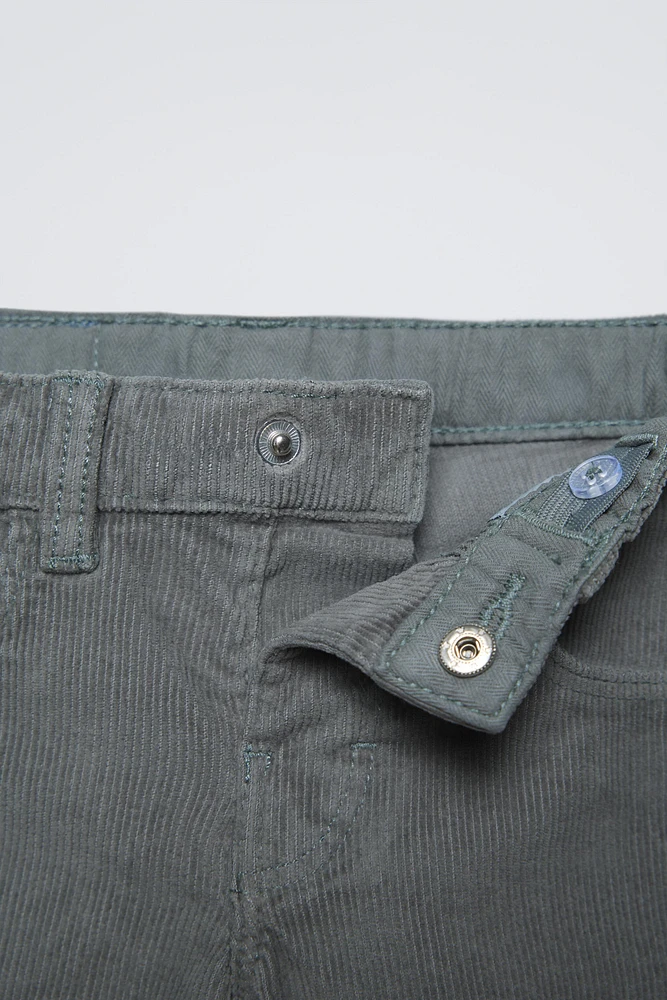 REGULAR CORDUROY PANTS