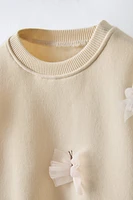 TULLE BUTTERFLIES SWEATSHIRT