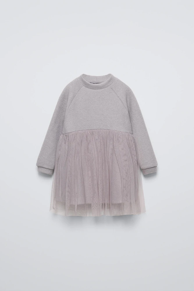 SOFT TOUCH TULLE DRESS