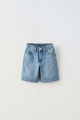 BAGGY FIT DENIM SHORTS