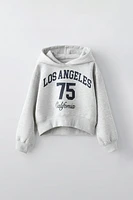 TEXT PRINT SWEATSHIRT