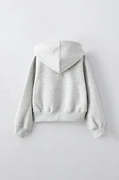 TEXT PRINT SWEATSHIRT