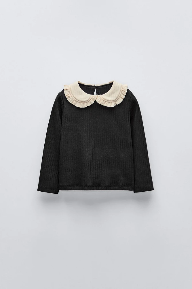 BIB COLLAR T-SHIRT