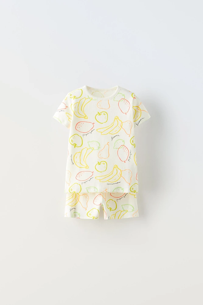 1-6 YEARS/ RIB FRUIT MATCHING SET