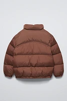 SHORT WATER REPELLENT DOWN PUFFER COAT