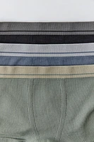 8-14 YEARS/ THREE-PACK OF SEAMLESS BOXERS