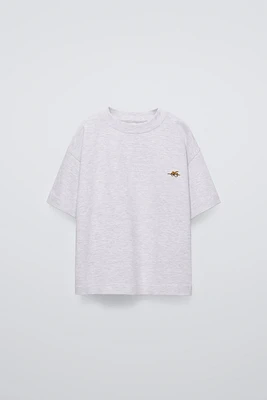 EMBROIDERED MOTIF T-SHIRT