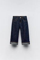 STRAIGHT CUT SELVEDGE JEANS