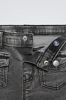 FLARED JEANS WITH POCKETS