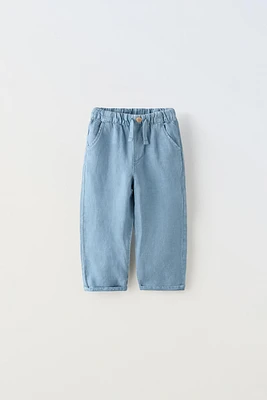 LINEN BLEND PANTS