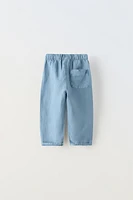 LINEN BLEND PANTS