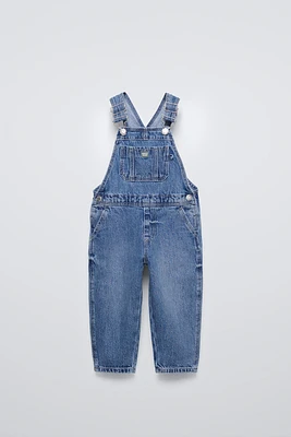 LONG DENIM OVERALLS