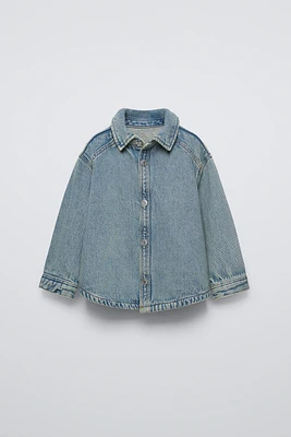 DENIM OVERSHIRT