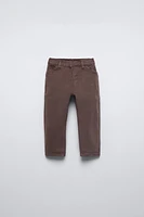 WASHED THIN CANVAS PANTS