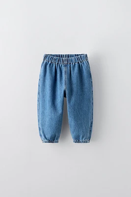 BALLOON DENIM PANTS