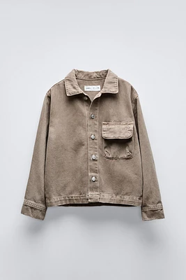 POCKET OVERSHIRT