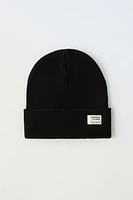 RIBBED COTTON HAT