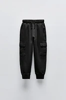 PLUSH CARGO PANTS