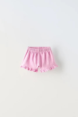 RUFFLED SHORTS