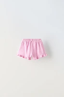 RUFFLED SHORTS