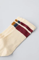 THREE-PACK OF STRIPED SOCKS