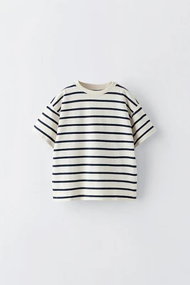 STRIPED MEDIUM WEIGHT T-SHIRT