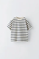 STRIPED MEDIUM WEIGHT T-SHIRT