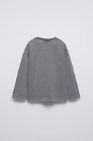 WASHED EFFECT T-SHIRT