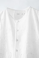 ROMANTIC EMBROIDERED SHIRT