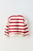 STRIPED MINNIE MOUSE © DISNEY SWEATSHIRT