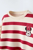 STRIPED MINNIE MOUSE © DISNEY SWEATSHIRT