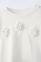 CROCHET FLOWERS TOP