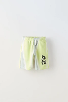 PLUSH TIE DYE SHORTS