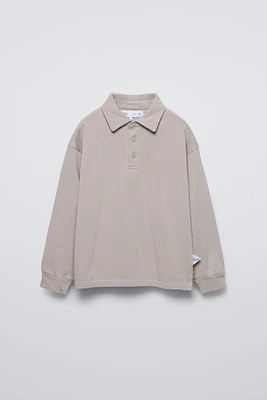 LONG SLEEVE POLO SHIRT