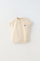 BOAT EMBROIDERED TANK TOP