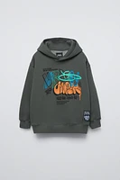 GRAFFITI HOODIE SWEATSHIRT