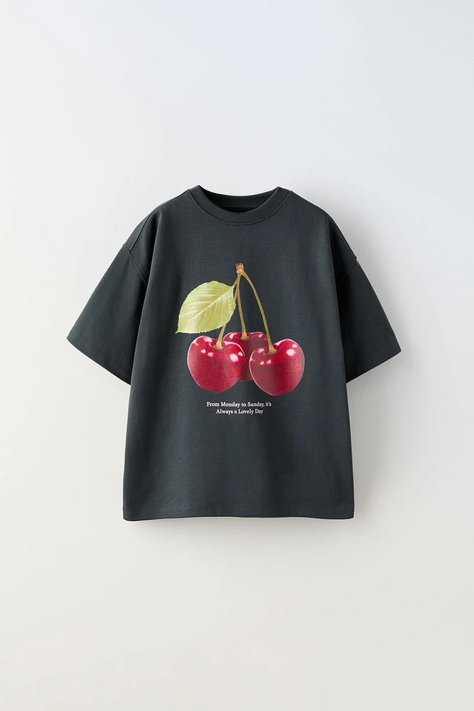 FRUIT PRINT T-SHIRT