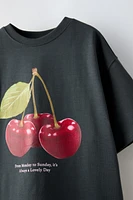 FRUIT PRINT T-SHIRT